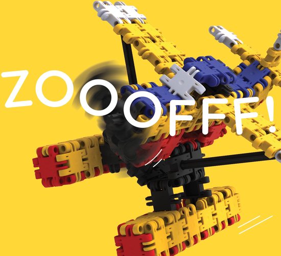 Nano Clics – Transport Builders 250 Piece Set – 5 in 1 Bouwblokken – SPEELGOED Gemaakt Van 100% RECYCLED Plastic – Speelgoed 8, 9, 10, 11, 12 jaar – Constructie Speelgoed