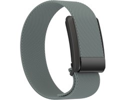 EP Goods - Bandje geschikt voor WHOOP 3.0 & WHOOP 4.0 - Nylon - Armband - Verstelbaar Polsbandje - Lichtgrijs