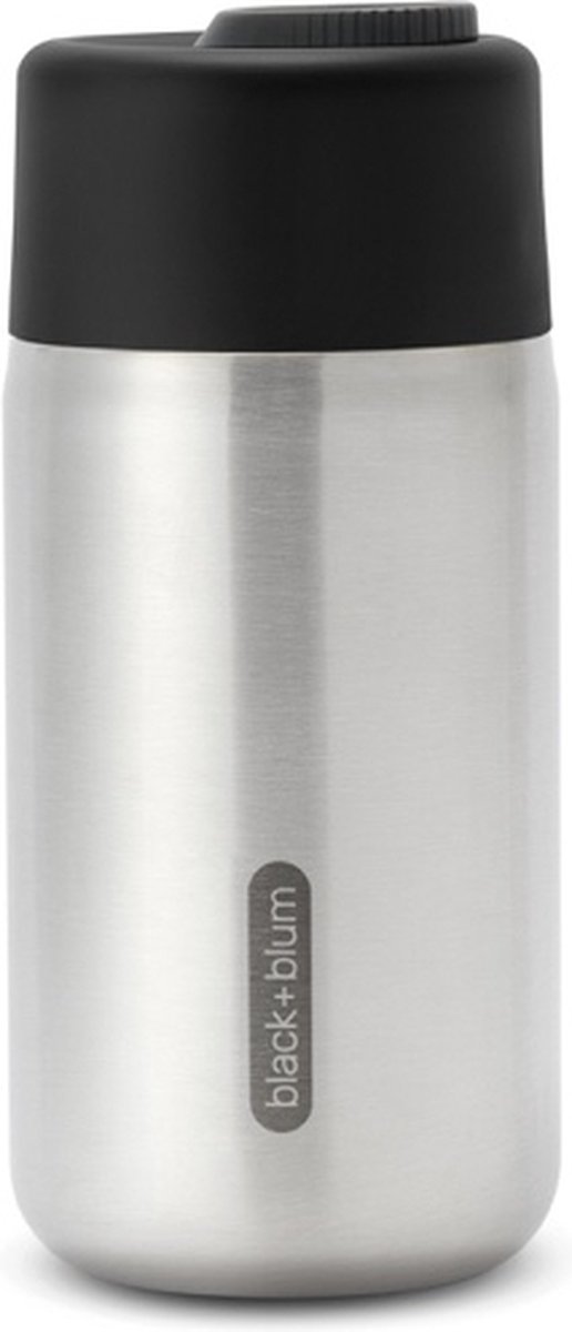 Black+Blum RVS Thermosbeker - 340ml - Zwart