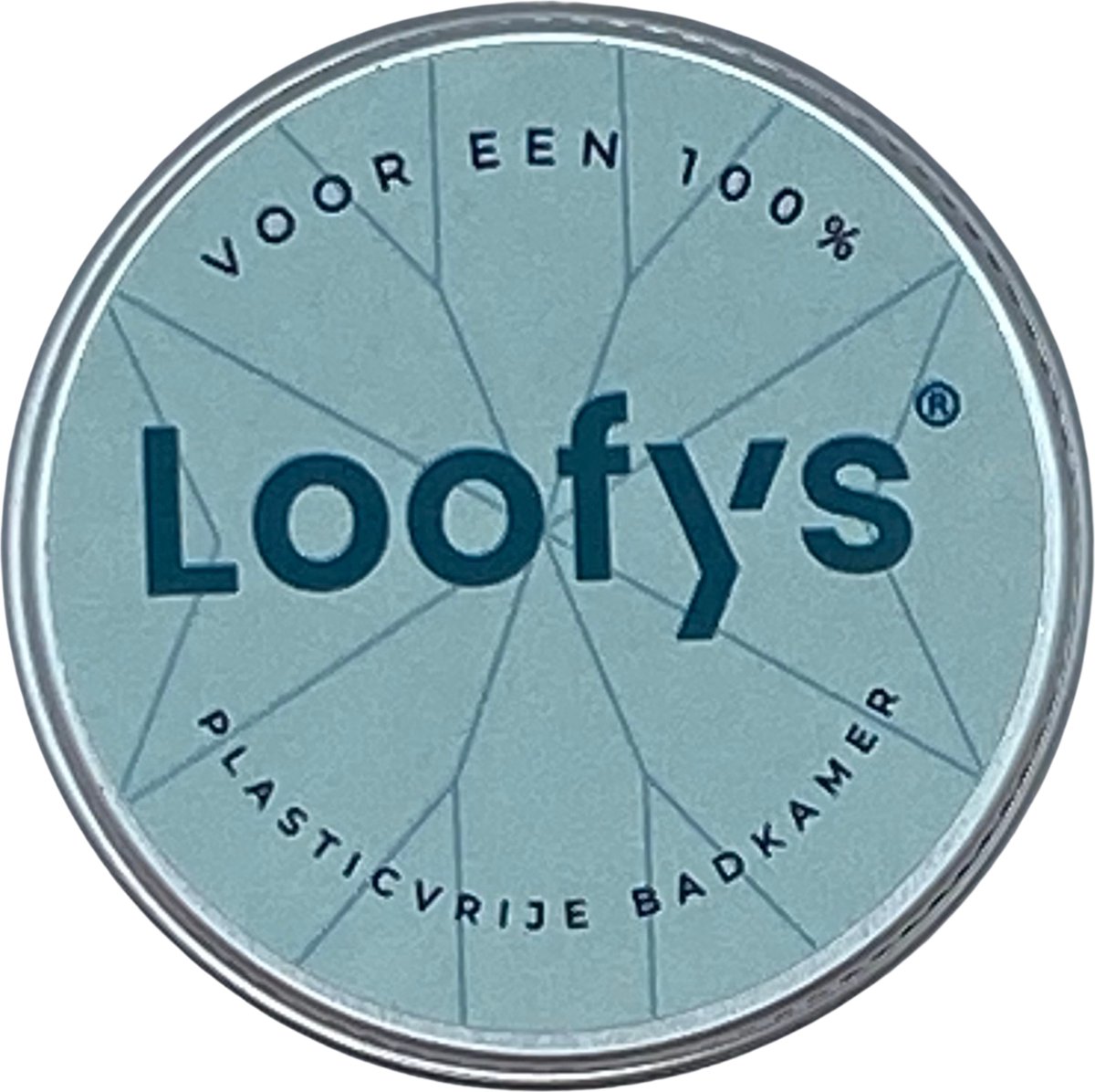 Loofys Zeepblikje Rond (15ml) - Opbergdoosje voor Mini Shampoo, Conditioner, Hand & Body Bars - Herbruikbaar Zeepbakje & Reisblikje - Plasticvrij & Duurzaam