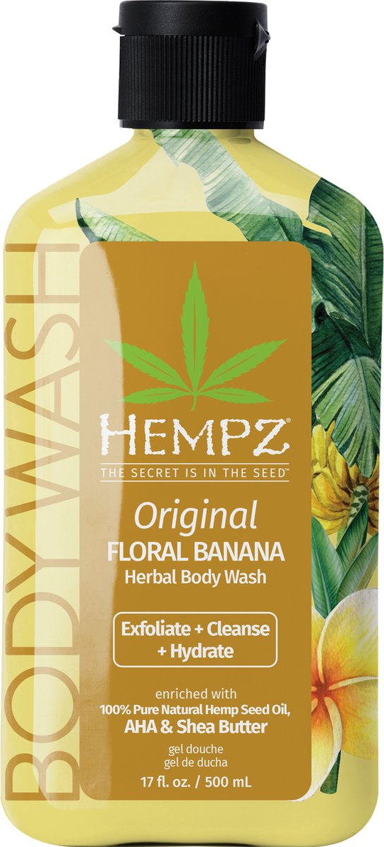Goedkoopste Hempz Original Floral Banana Herbal Body Wash 500ml