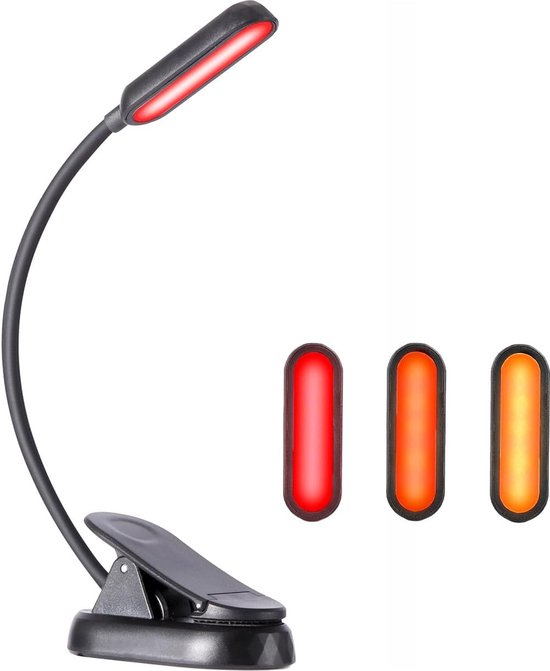LED Dual Colour Lamp - T10 - Amber/Rood - 24v