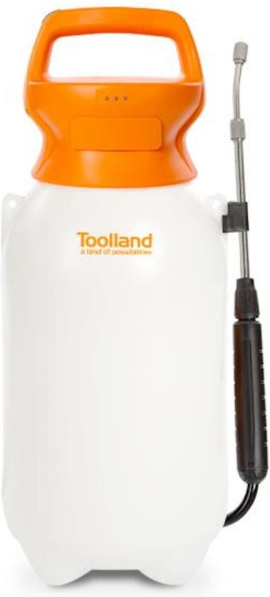 Pulvérisateur Toolland Accu-pressure 8L - Avec sangle de transport