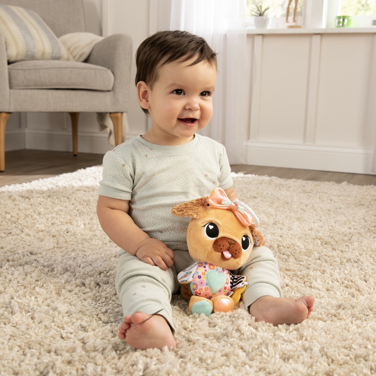 Lamaze Lovely de Hond - Educatief babyspeelgoed - Spelen en ontdekken - Knuffel — afbeelding 6