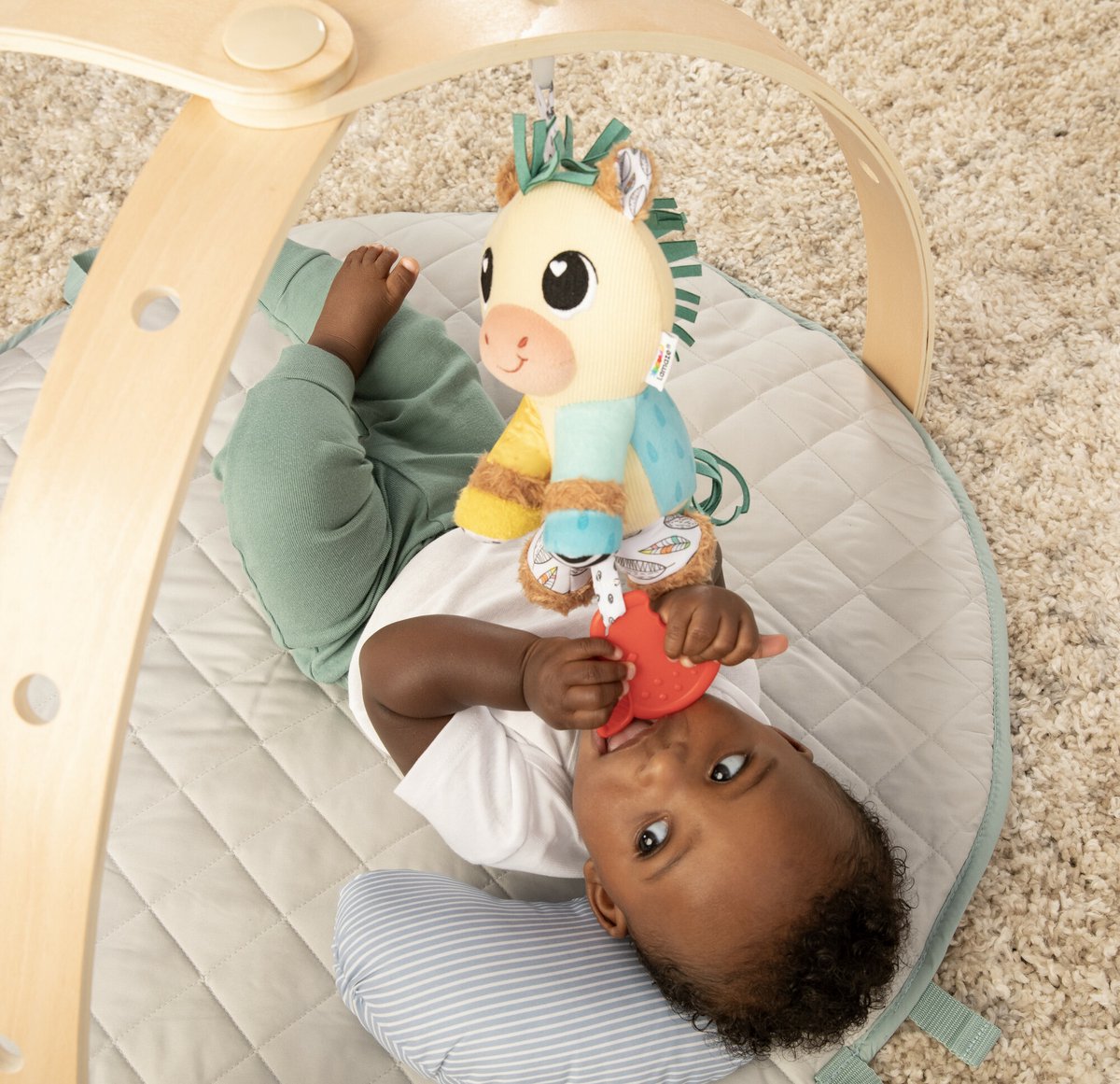 Lamaze Carson het Trekpaard - Educatief babyspeelgoed - Spelen en ontdekken - Knuffel — afbeelding 11