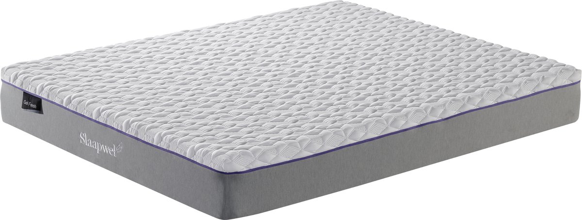 Better Nights Gel Fresh - Traag- en koudschuim matras - 180x200 cm - 5-comfort zones - 25 cm dik
