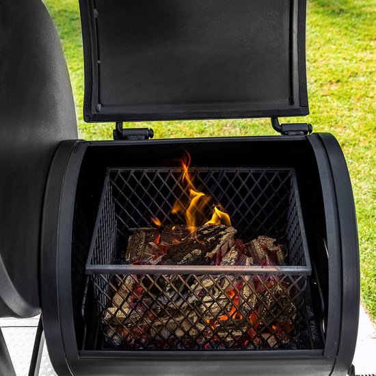 Char-Griller Grand Champ Grill Vat Houtskool (brandstof) Zwart van Char-Griller — afbeelding 4