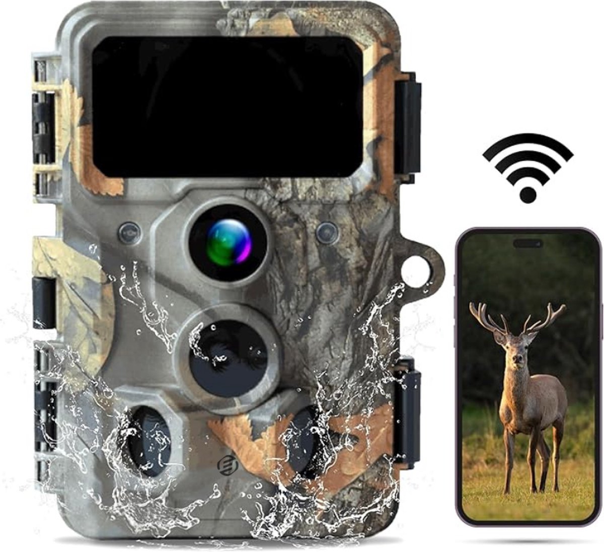 Equivera Wildcamera - wildcamera voor buiten - buitencamera met nachtzicht - wild camera