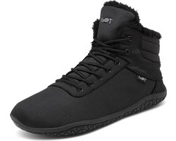 Geweo Winter Barefoot Laarzen Outdoor - Winterschoenen Heren Dames - Veterboots - Hoge Sneakers - Winterlaarzen - Heren Dames - Platte Zool - 37