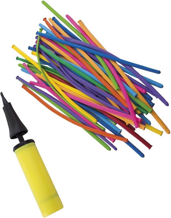 50 Modeleerballons met pomp