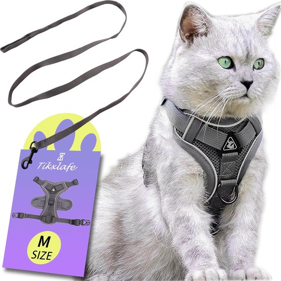 Huisdieren Tuigje Met Looplijn Kattenharnas en Puppyharnas Step In Dierentuigje Huisdieren Tuigje Met Looplijn Kattenharnas en Puppyharnas Step In Dierentuigje