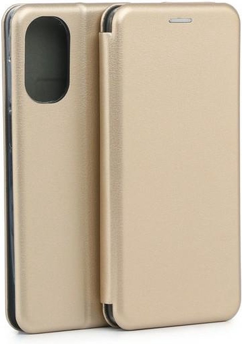 Beline Book Magnetic Moto G52 Case goud/goud