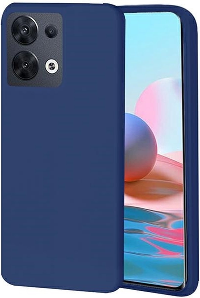 Beline Candy Case Oppo Reno 8 marineblauw/marine