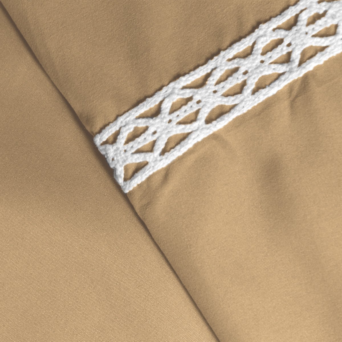 Zydante Dekbedovertrek - Hotel Home Collection – Microlinnen – Luxe Hotel Look – Ademend en Vochtregulerend – Comfortabel Beddengoed - Dorothy - Zand / 200x200