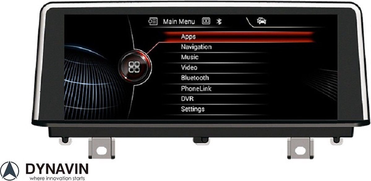 Dynavin - BMW F30 3 SERIE navigatie - 10,25inch - android 10 - iDrive - apple carplay - android auto