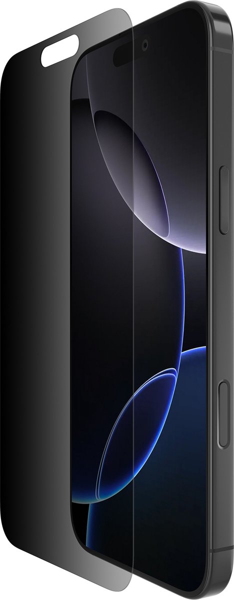 Belkin InvisiGlass Antimicrobiële Privacy Screenprotector – iPhone 16 Pro Max