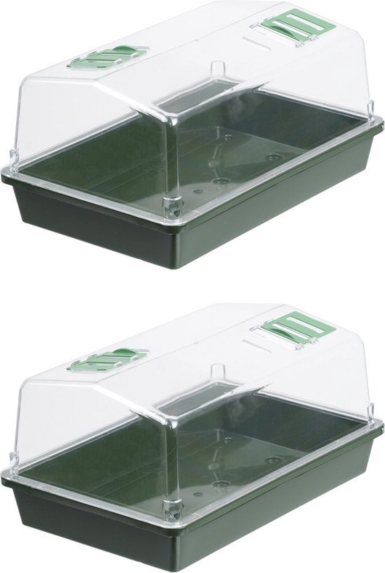 Boîte de culture / boîte de culture avec couvercle 37,5 cm - Jardinage / Boîte de jardin potager - Articles de potager