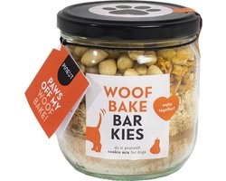 Pineut ® Woof Bake Barkies - Lekkere snack voor hond (en baas) - DIY Cadeau - Cadeau voor de hond - Verantwoorde hondensnoepjes - Cadeautje voor Dierendag