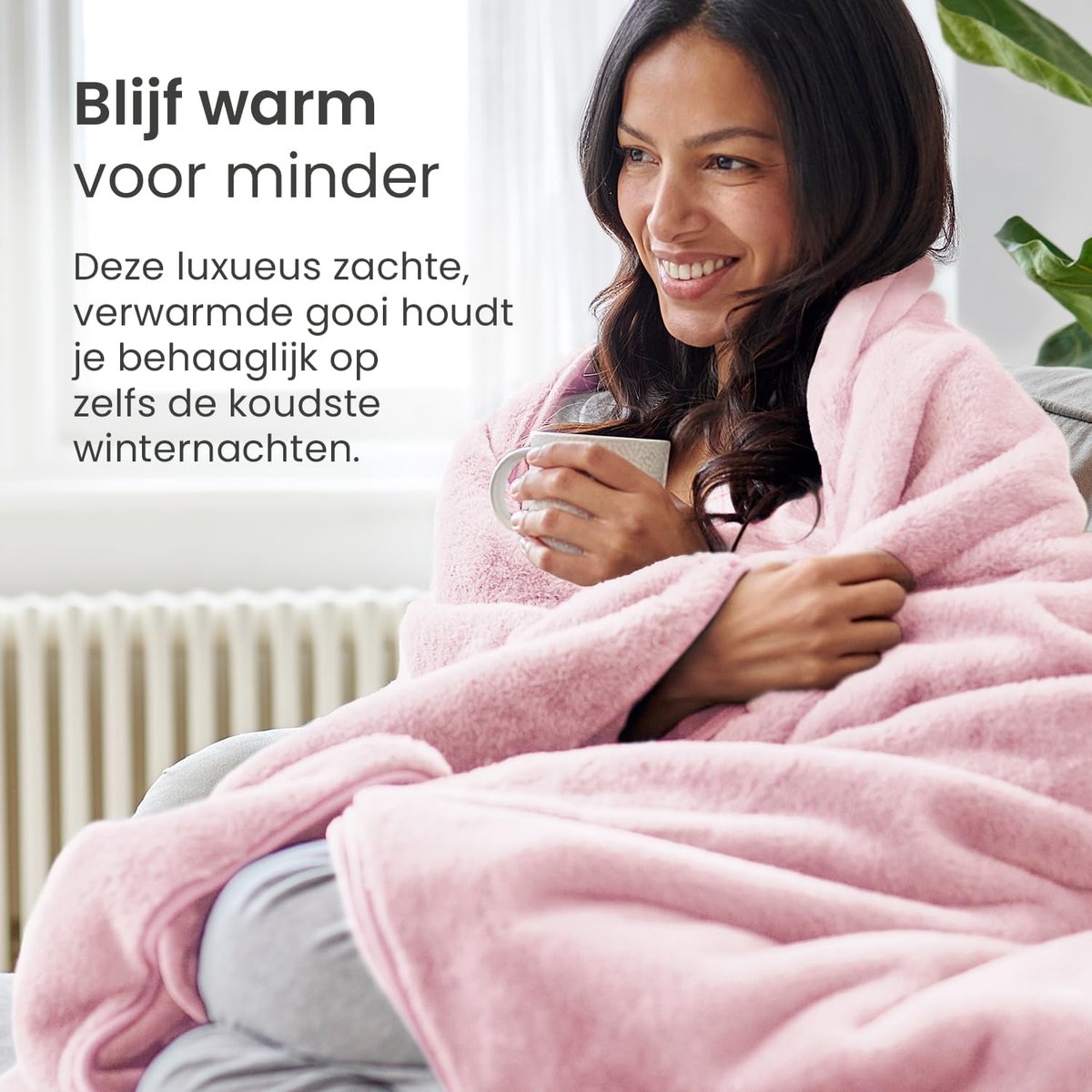 AG Elektrische Deken - Extra Zacht - Bovendeken 160x120cm - Elektrisch - Wasbaar -Met Timer En Overhittingsbeveliging 3 Temperatuurstanden Bedrade 67a37a4571834b23060e17b1