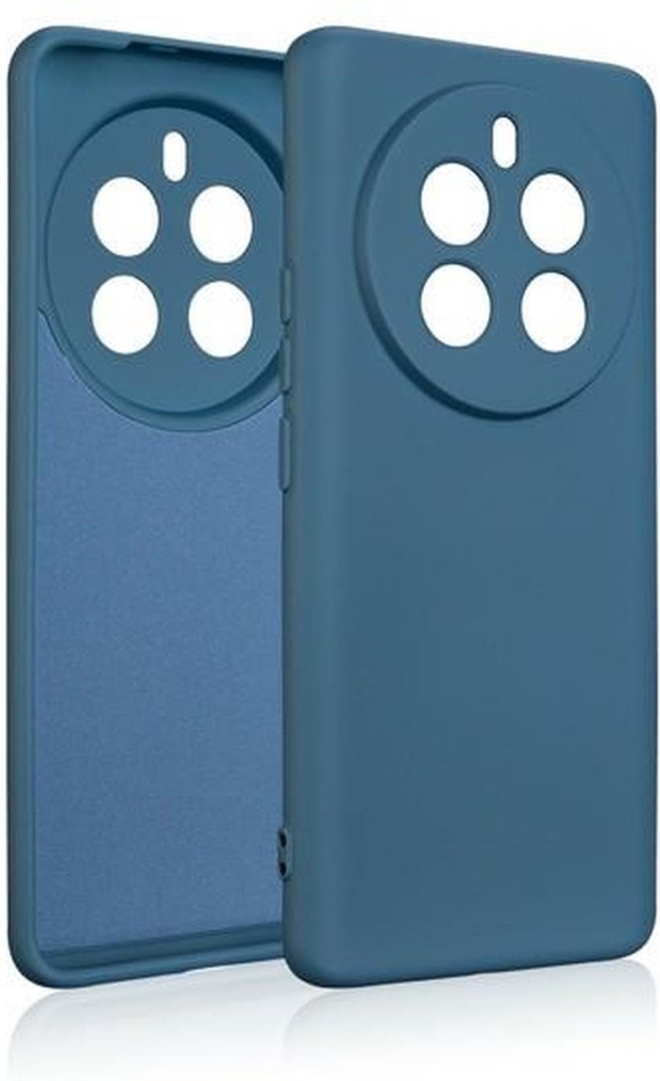 Beline siliconen hoesje voor Realme 12 Pro blauw/blauw