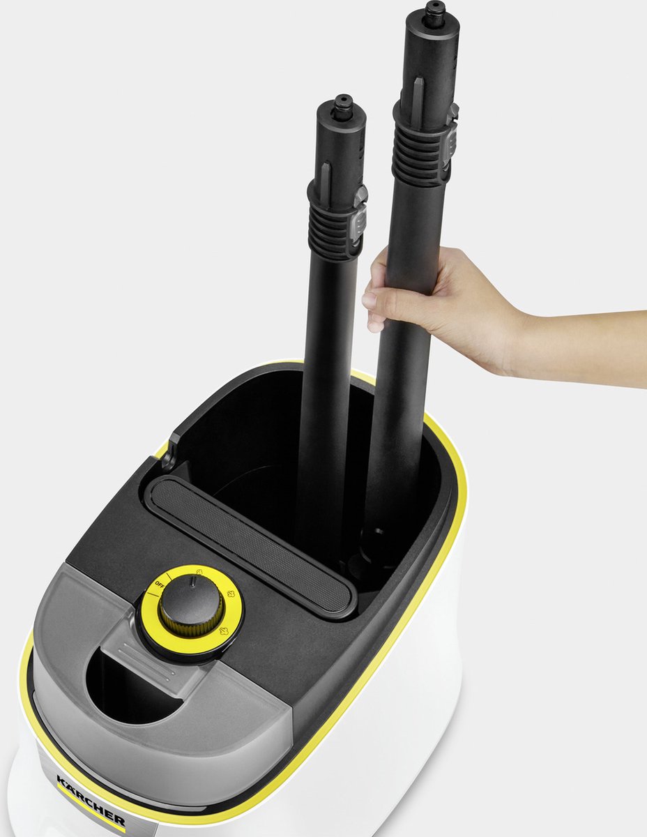 Kärcher SC 4 Deluxe Stoomreiniger - 4 bar - 2200 W - Oppvervlakteprestatie 130 m² - Reservoir 1.3 + 0.5 l - Continue vulbaar – foto 4