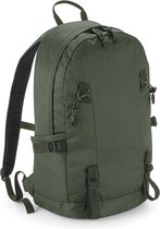 Quadra rugzak/rugtas voor wandelaars/backpackers - groen - 20 liter - Rugtassen voor op reis - Backpacken - Wandelen