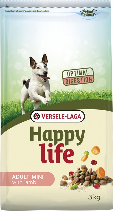 Happy Life Adult Mini Lamb - Hondenvoer - 3 kg