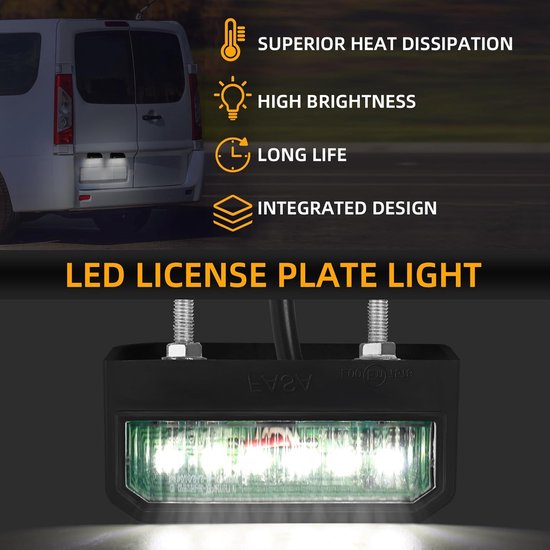 Equivera Siècle des Lumières de remorque - Set Siècle des Lumières de remorque - Éclairage de remorque - Siècle des Lumières de remorque