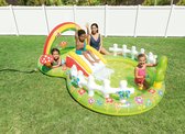 Intex My Garden Opblaaszwembad met glijbaan - 290 x 180 x 104 cm
