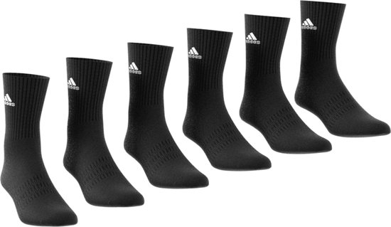 adidas Sportswear Chaussettes matelassées Sportswear (6 paires) - Unisex - Noir - 37-39