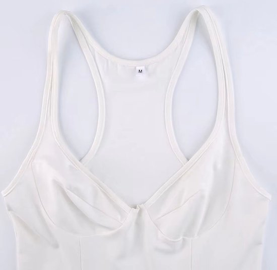 Combinaison sexy décolleté ouvert - Body - Wit - Femme