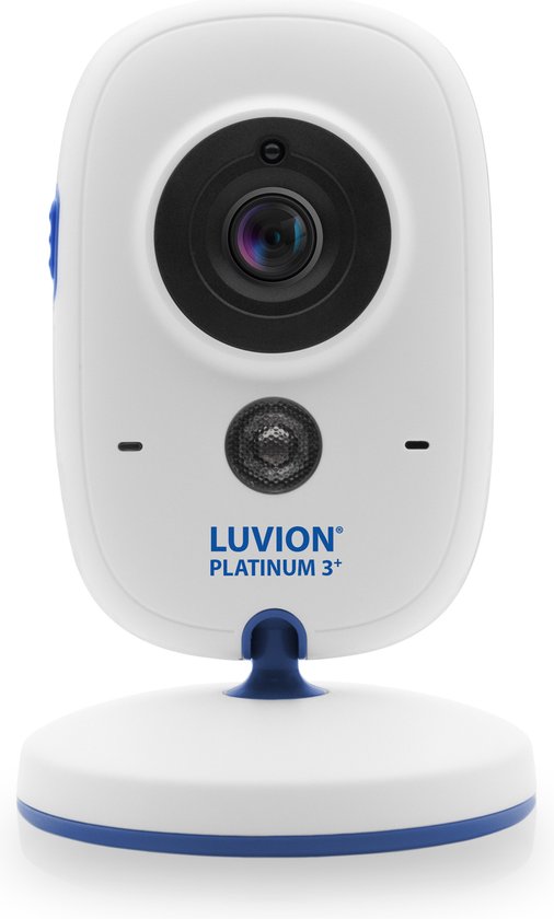 Luvion Platinum 3+ babycamera op standaard.