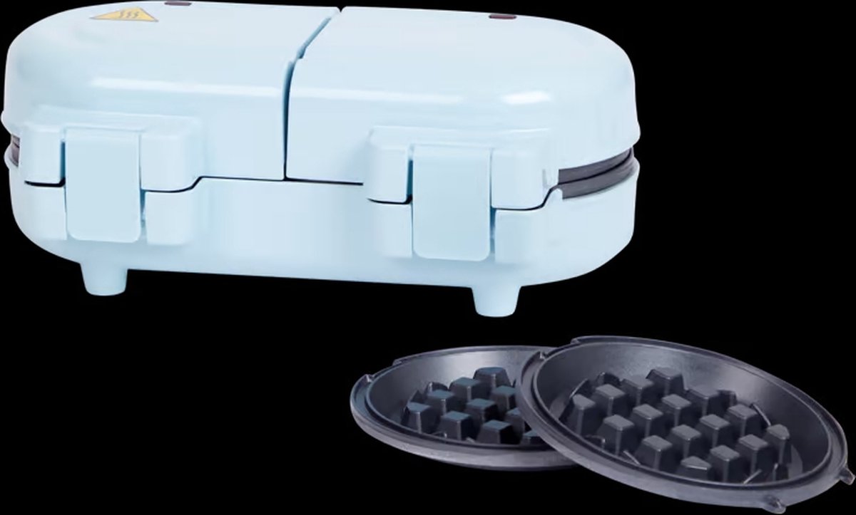Tristar Wafelijzer WF-1165 - Wafelmaker Voor 2 Wafels - Met Regelbare Temperatuur Anti Aanbaklaag Zwart Verpakking Beschadigd Lichte Gebruikssporen Die Duiden Op Eenmalig Gebruik