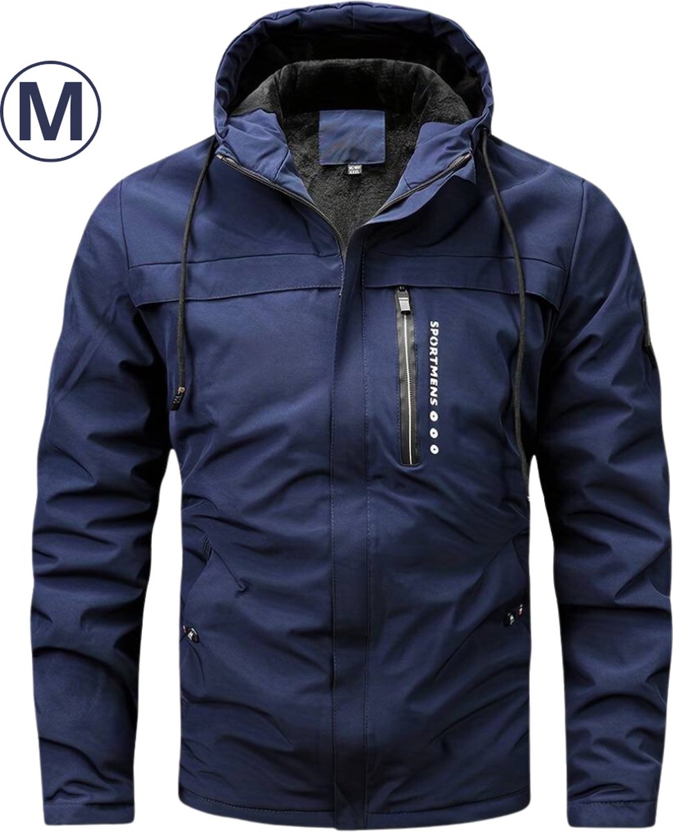 Bovista Parka Heren Winterjas Heren Winter Jas Volwassen Blauw