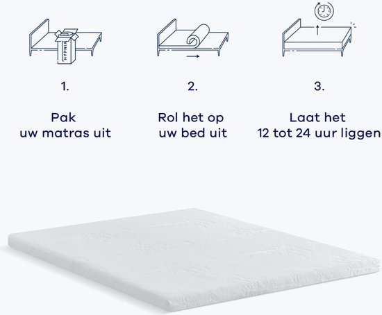 Sweetnight 3D Ultra Soft Matrastopper, microvezel, polyester