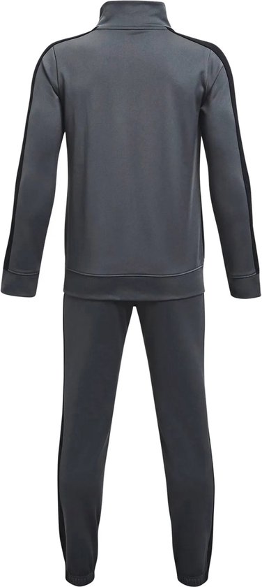 Foto: Under armour ua knit track suit jongens trainingspak grijs maat 140