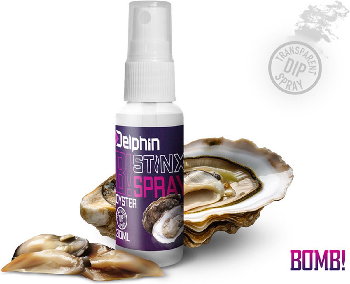 Delphin - Stinx - Spray - 30ML - Transparant - Spray voor kunstaas en doodaas