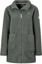 BJØRNSON Milla Curly Fleece Parka Jas Dames - Winterjas - Maat 56 - Groen