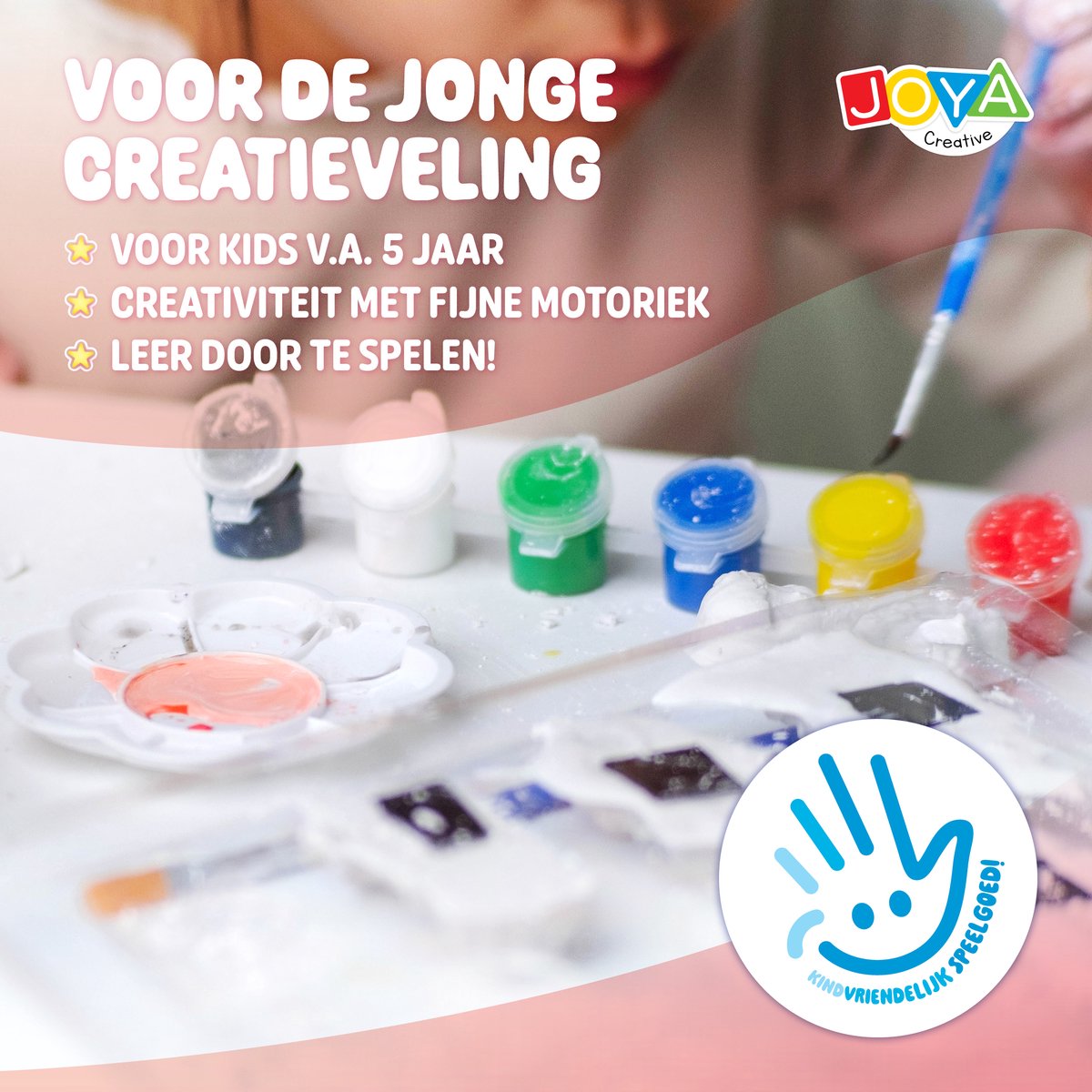 Unicorn Gips Gieten Kinderen - Knutselen voor Kinderen - Vormpjes, Verf en Penselen - Joya Creative — afbeelding 2
