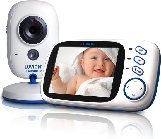 Foto: Luvion platinum 3 babyfoon met camera uitbreidbaar tot 2 baby camera s premium baby monitor