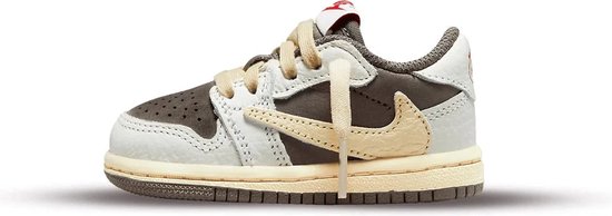 Air Jordan 1 Low Travis Scott Reverse Mocha - Kindersneakers
