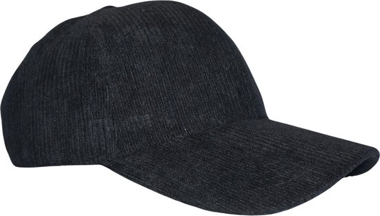 Casquette baseball - Casquette - Velours Côtelé - Taille 56/58 - Zwart