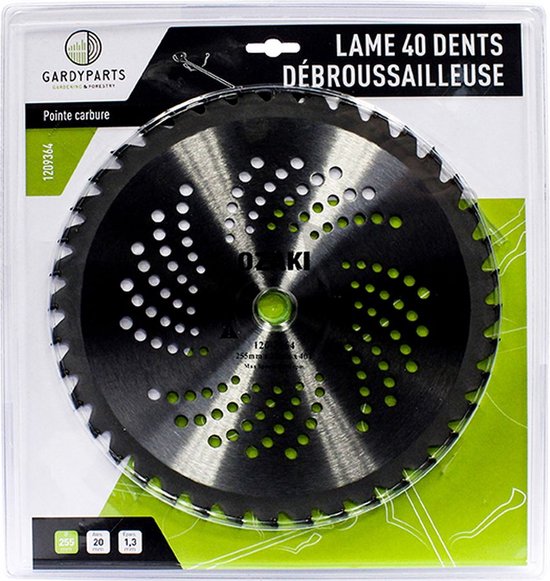 BOSMAAIERMES MET HARDMETALEN TANDEN - 40T - 255X20MM van Bosma — afbeelding 2