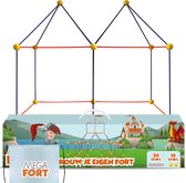 MEGAFORT EXPANSION SET – Jouets de construction 4 ans – Construction de Fort – Jouets Éducatif – Jouets de plein air – Jouets Montessori – Kasteel – Jouets pour enfants