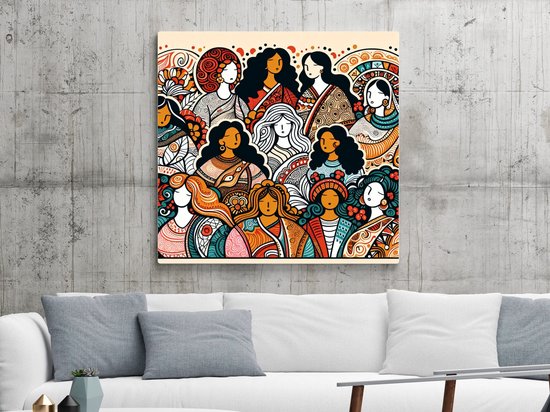 Kunstprint | Wanddecoratie | Dibond | 50 × 50 cm