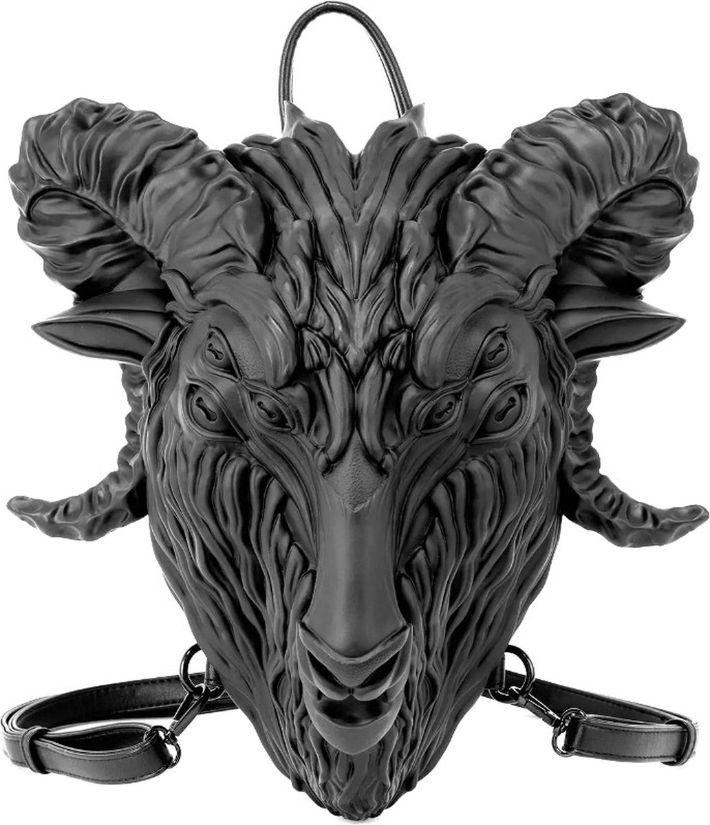 Gothic Rugzak - Geiten kop - Dark Lord - Baphomet rugzak