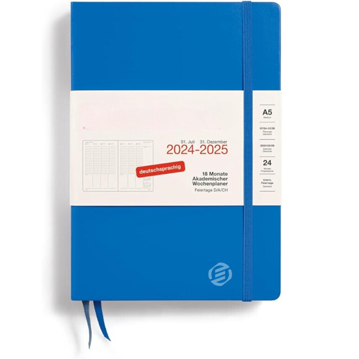 Equivera Weekplanner 2025 - Weekly Planner - Agenda - Kalender - Maandplanner - Famillieplanner