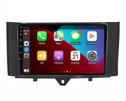 geschikt voor Smart Fortwo | 2010 - 2015 | 2GB & 32GB | Carplay & Android auto | Autoradio met navigatie | Radio scherm | 2010 2011 2012 2013 2014 2015 | For two Mercedes