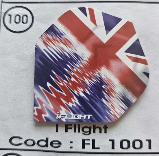 Foto: Dart flights 10 sets 30 stuks 100 micron 1001