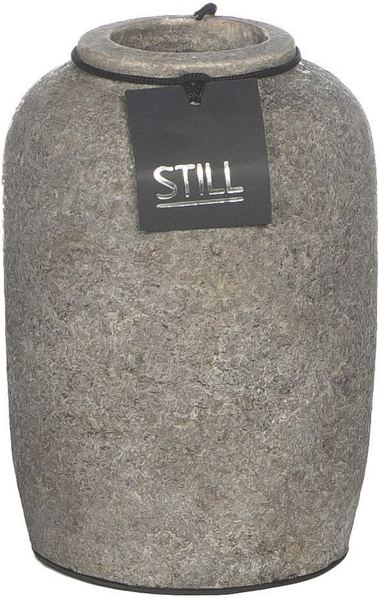 STILL - Flesvaas - Earth - Grijs - 22 x 15 cm
